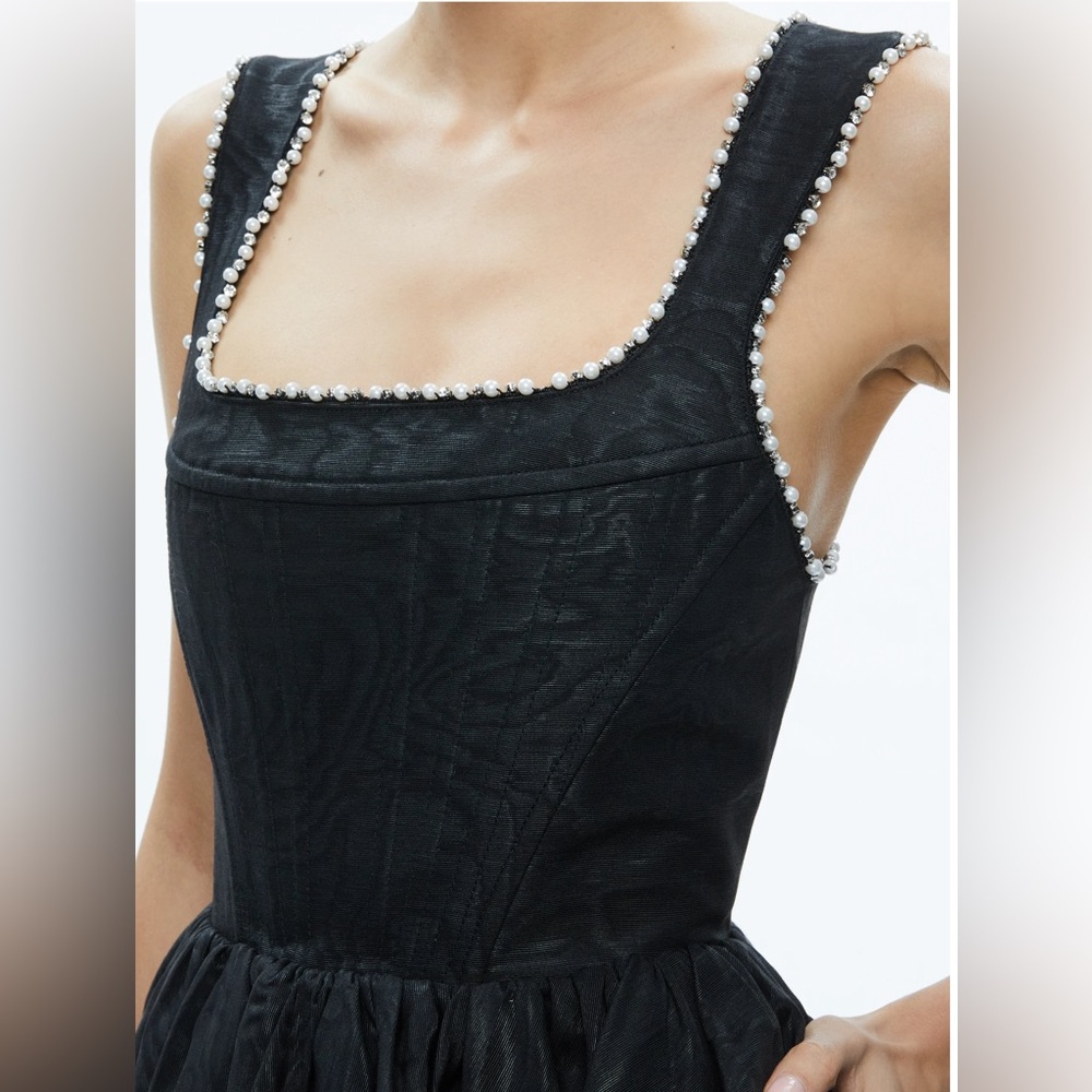 ✨Host Pick✨Alice & Olivia Guinevere Bustier Dress- Sz 6 - Picture 4 of 7